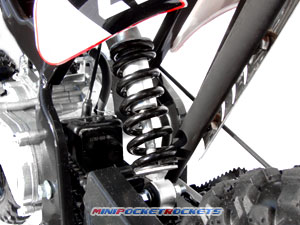 mini dirt bikes shocks
